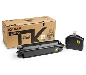 Kyocera TK-5270K Toner černá / pro P6230cdn & M6230 & 6630cidn / výtěžnost až 8.000 stran