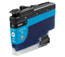 Brother LC427XLC originální cartridge modrá