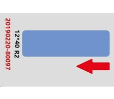 Niimbot štítky 12x40mm pro D11 a D110 modrá / 160ks 