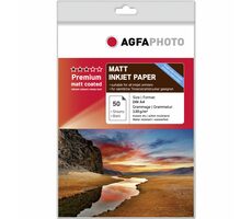 AgfaPhoto Premium Matt Coated 130g A4 50ks / Fotopapír / matný