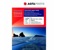 AgfaPhoto Professional Photo Paper 260 g 10x15 cm (satin) 100ks / Fotopapír / satin