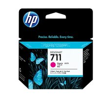 HP CZ135A originální cartridge 711 fialová 3-pack