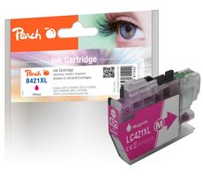 Peach LC-421XM alternativní cartridge fialová / pro Brother DCPJ 1050 DW & DCPJ 1140 DW / 500 stran