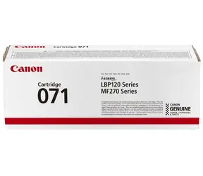 Canon tonerová kazeta CRG 071 černá / pro Canon i-SENSYS LBP122dw & Canon i-SENSYS MF272dw / 1.200 stran