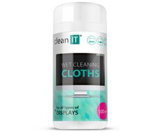 CLEAN IT vlhčené čisticí utěrky na obrazovky 100 ks