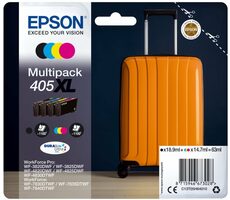 Epson 405XL multipack 4 balení / Inkoustová náplň / 3x 14.7 ml / 1x 18.9 ml