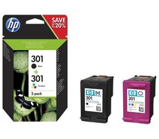 HP 301 (N9J72AE) inkoustová kazeta multipack CMYK / pro HP Deskjet 1050A & 1510 & 2050 & 2050A / 3ml