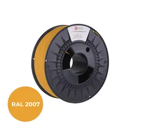 C-TECH PREMIUM LINE Filament PLA luminiscenční světlá oranžová | RAL2007 | 1.75mm | 1kg