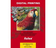 folex CLP Adhesive P CL - SRA3 / Lesklá čirá polyesterová samolepící fólie / laser / 200 ks