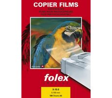 folex X-10.0 čirá fólie A4 / Čirá polyesterová fólie / ČB laser / 100 ks