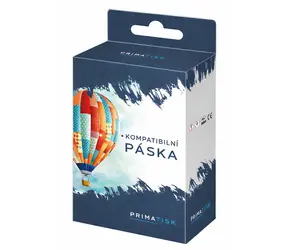 PrimaTisk Kompatibilní páska pro BROTHER - TZE-S241 - Brother páska-tisk černá/bílá 18mm / silně lepící
