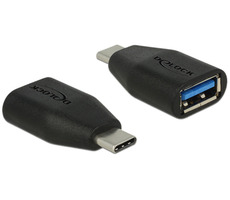 DeLock adaptér SuperSpeed USB 10 Gbps (USB 3.1 Gen 2) USB Type-C samec > Typ-A samice