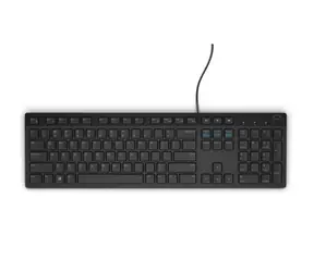 DELL KB-216 SK černá / Multimediální klávesnice / SK / QWERTZ / USB