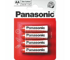 Panasonic AA 4ks / tužková Zinc baterie 