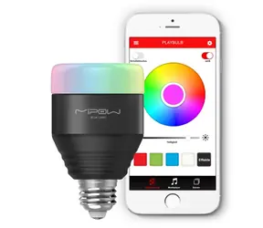 MiPow Playbulb Smart chytrá LED BT žárovka - černá