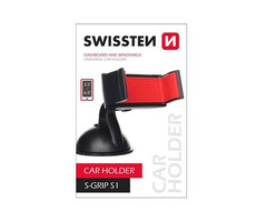 SWISSTEN S-GRIP S1 černá / Držák do auta pro 3.5" - 6.0"