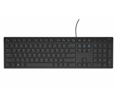 DELL KB-216 US (580-ADHK) černá / Multimediální klávesnice / US / QWERTY / USB