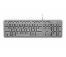 DELL KB-216 US šedá / Multimediální klávesnice / US / QWERTY / USB