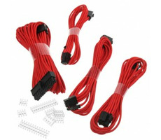 Phanteks sada prodlužovacích kabelů červená / 50cm / 24-Pin ATX / 8-Pin EPS / 2x 6+2-Pin PCIe