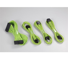 Phanteks sada prodlužovacích kabelů zelená / 50cm / 24-Pin ATX / 8-Pin EPS / 2x 6+2-Pin PCIe