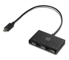 HP USB-C rozbočovač  / rozbočovač USB-C 3.1 na 2x USB 3.0 a 1x USB 2.0