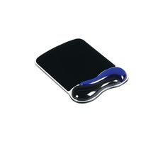 Kensington podložka pod myš Duo Gel Mouse Pad černo-modrá