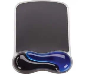 Kensington podložka pod myš Duo Gel Mouse Pad černo-modrá