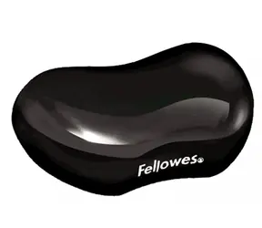 Fellowes CRYSTAL gelová černá / Podložka pod zápěstí 