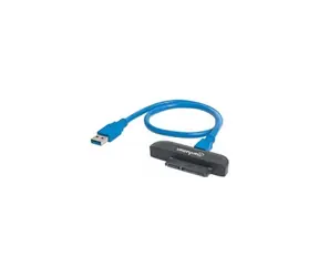 Manhattan adaptér USB 3.0 - SATA 5G 2.5" HDD modro-černá