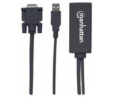 Manhattan Převodník z VGA a USB na HDMI černý