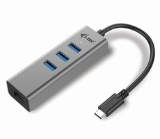 i-tec USB-C Metal HUB 3 Port + Gigabit Ethernet Adapter