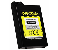 PATONA baterie pro herní konzoli Sony PSP-1000 Portable / 1800mAh / Li-lon / 3.7V