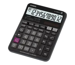 CASIO DJ 120 D Plus černá / stolní kalkulačka / dvanáctimístná