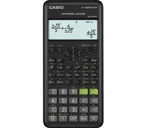 CASIO FX 350 ES PLUS 2E černá / školní kalkulačka / dvanáctimístná
