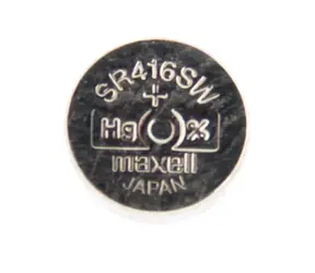 Maxell Silver Oxide Nenabíjecí knoflíková baterie 337 1ks / Blistr