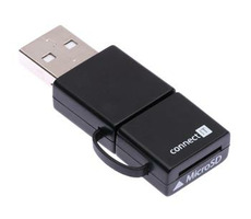 CONNECT IT SMART OTG čtečka MicroSDHC pro mobilní telefony a PC