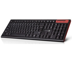 CONNECT IT CKB-3000-CS černá / Bezdrátová klávesnice / nizkoprofilové klávesy / slim design / CZ + SK layout