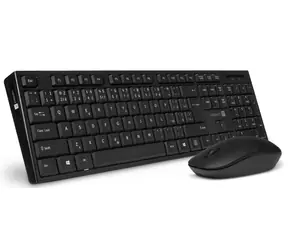 CONNECT IT CKM-7500-CS Combo černá / Set bezdrátové klávesnice + myši / CZ + SK layout / USB / 1000DPI 