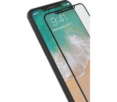 eSTUFF TitanShield pro Apple iPhone 8 Full Black / 0.3mm Asahi temperované sklo 