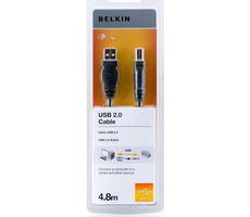 Belkin USB 2.0 kabel A-B propojovací 4.8m / řada standard