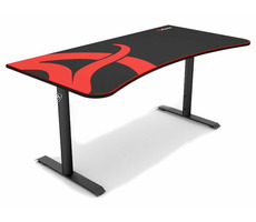 AROZZI ARENA Gaming Desk herní stůl černý s logem / D:160cm / Š: 71-82cm / V: 71-81cm