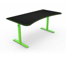 AROZZI ARENA Gaming Desk herní stůl černozelený / D:160cm / Š: 71-82cm / V: 71-81cm