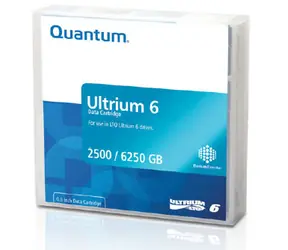 Quantum LTO-6 Ultrium Barium Ferrit kazeta 2.5TB RW / při kompresi až 6.25TB