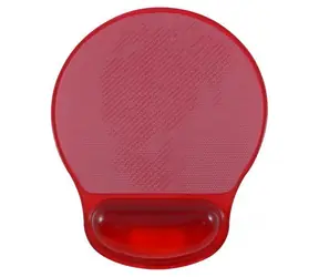 Ergonomická podložka pod myš / gelová / červená