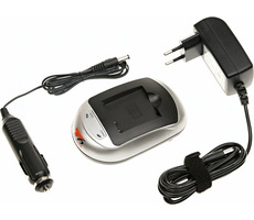 T6 Power Nabíječka pro Sony NP-F330 & 950 / NP-FM50-90 / NP-QM50-90 / BN-V607 / NP-FM55H / 230V / 12V / 1A