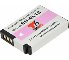 T6 Power Baterie Nikon EN-EL12 / 980mAh / černá