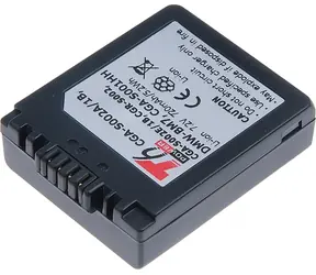 T6 Power Baterie Panasonic DMW-BM7, CGA-S002E, CGA-S002, 720mAh, šedá