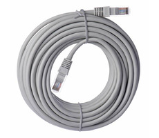 EMOS Patch kabel UTP CAT 5e 10m šedá / AWG26 / PVC 
