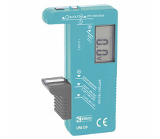 EMOS LCD tester baterií UNI D3  / AA / AAA / C / D / 9V a knoflíkové / LCD displej
