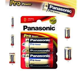 Panasonic Pro Power Alkalická baterie D LR20 2ks